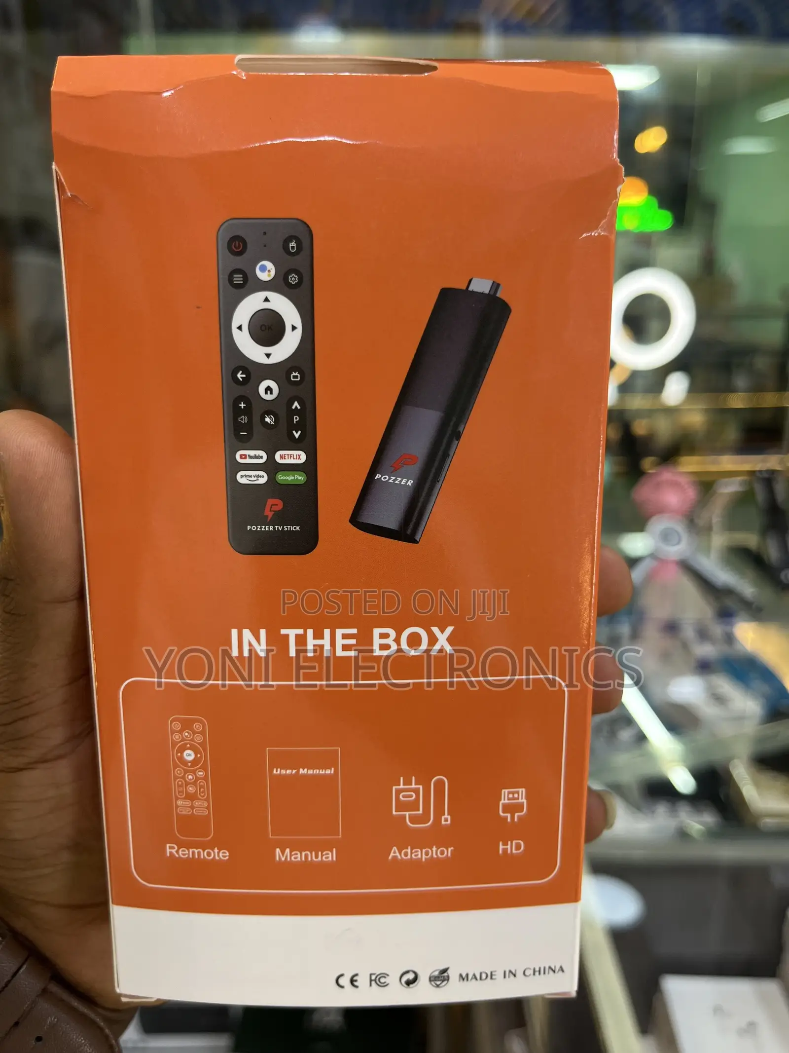 Pozzer My Tv Stick Pro Ultra Hd Streaming Device Bo