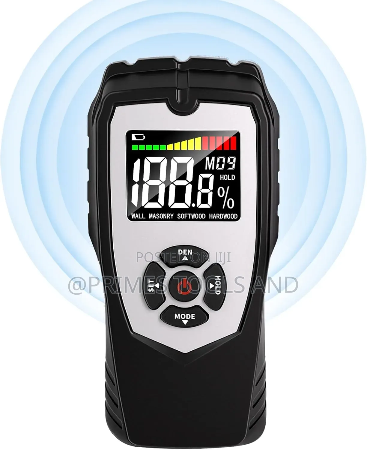 Digital Moisture Meter for Wood, Wall Moisture Detector Tester