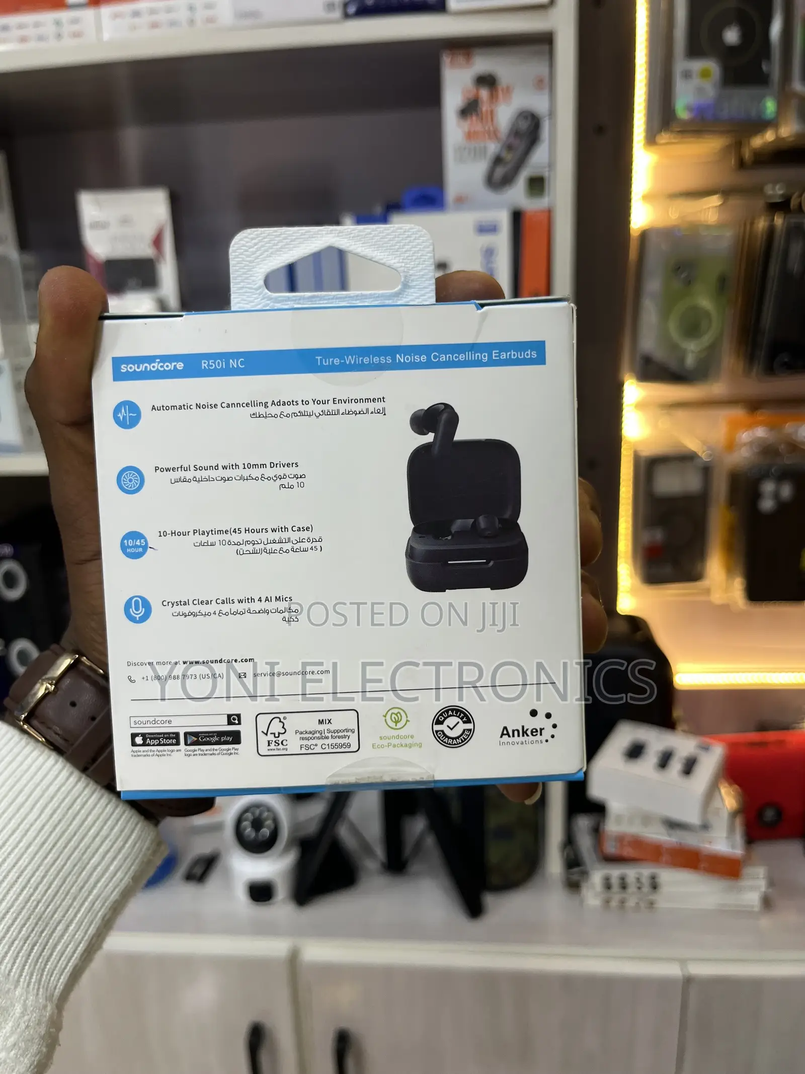 Soundcore by Anker R50i Nc True Wireless Earbuds Box