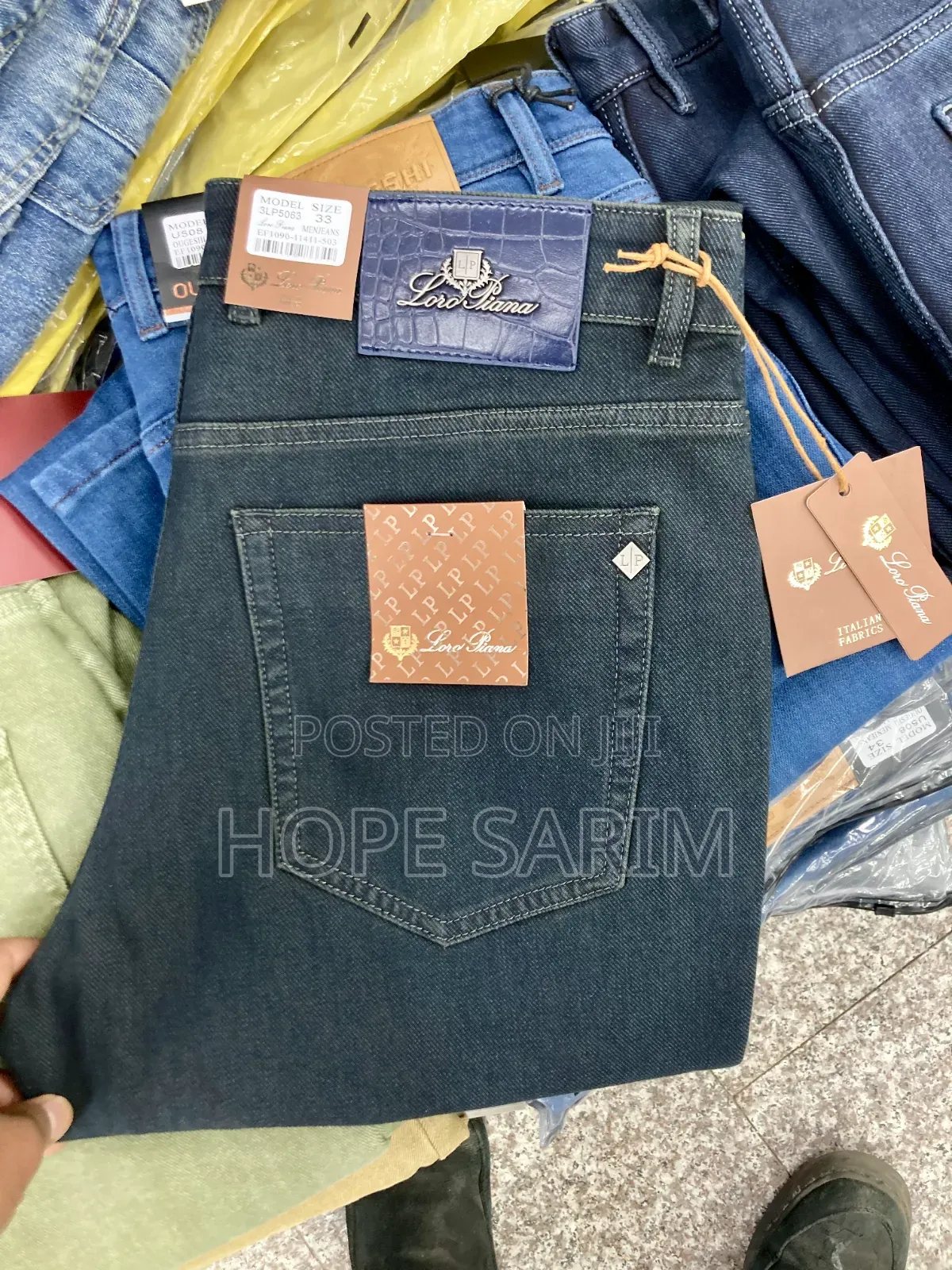 Premium Loro Piana Men's Jeans -