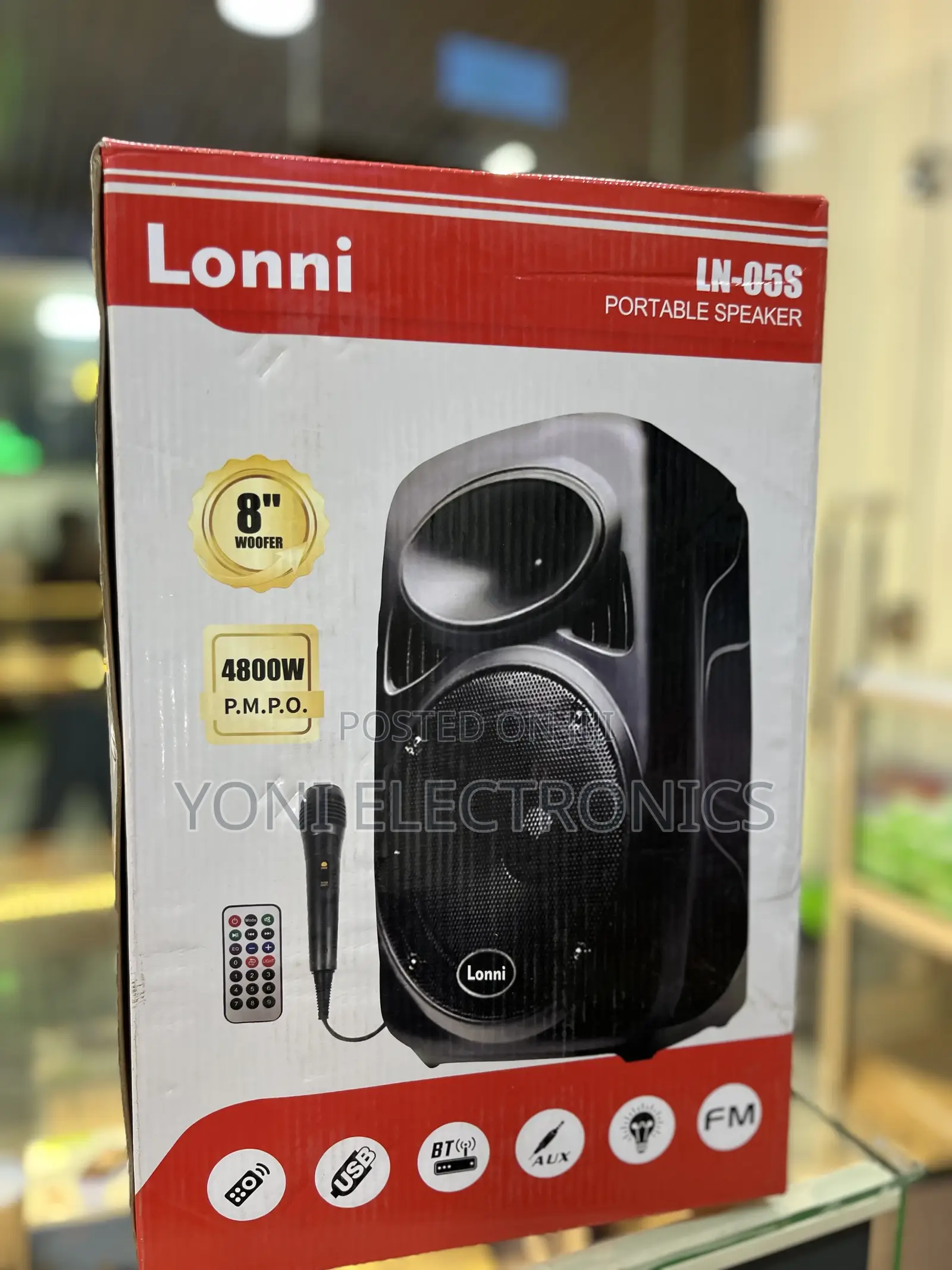 Lonni Ln-05s Portable Speaker Retail Box