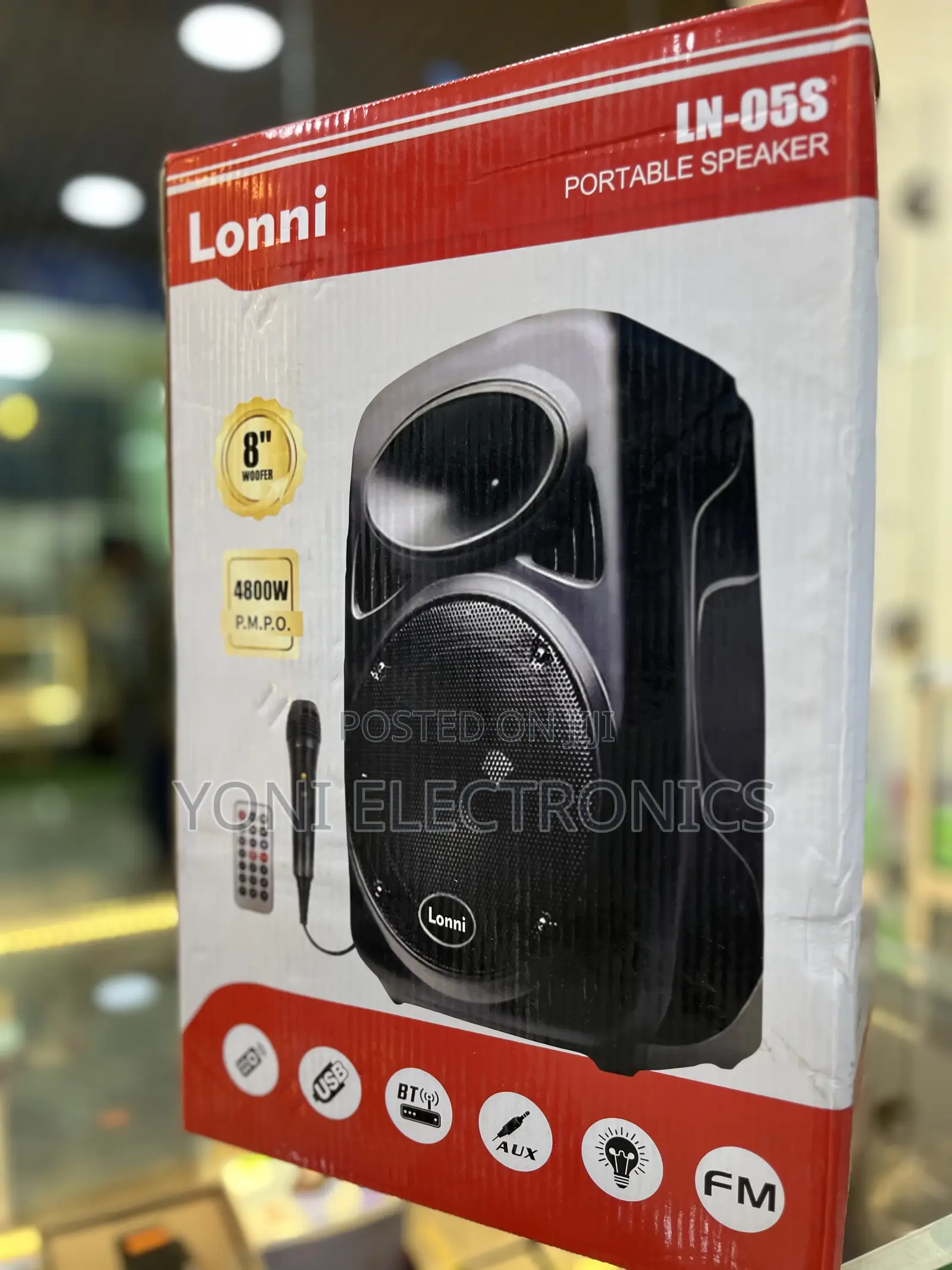 Lonni Ln-05s Portable Speaker Retail Box