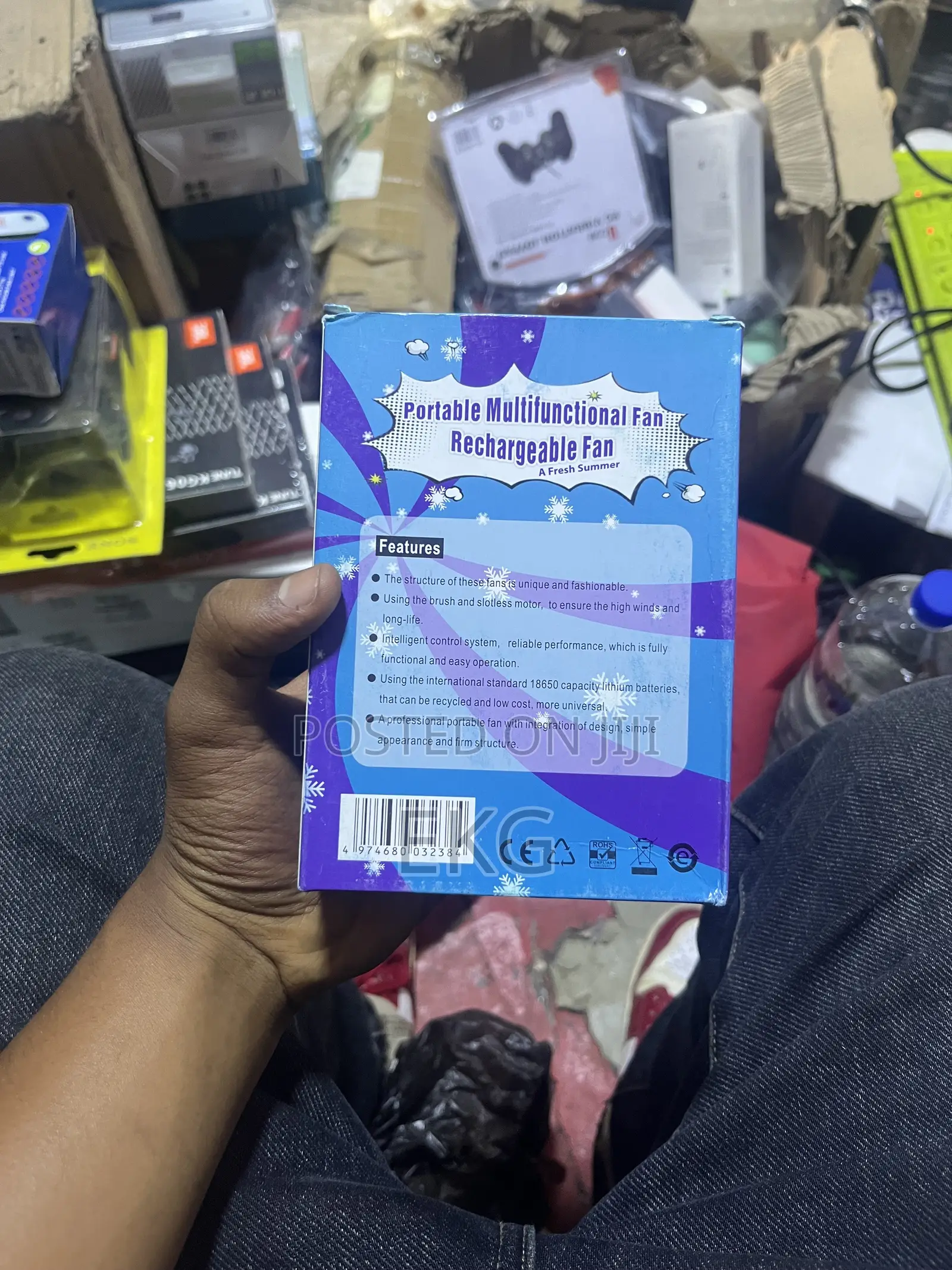 Mini Portable Fan