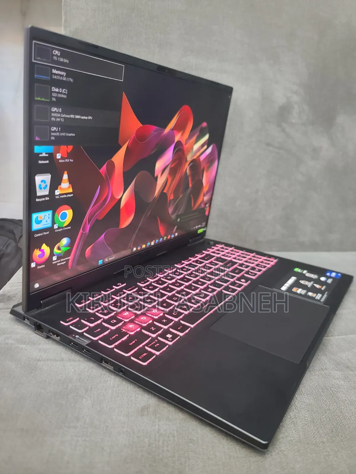 New Laptop Asus TUF Gaming F16 32GB Intel Core i7 SSD 1T