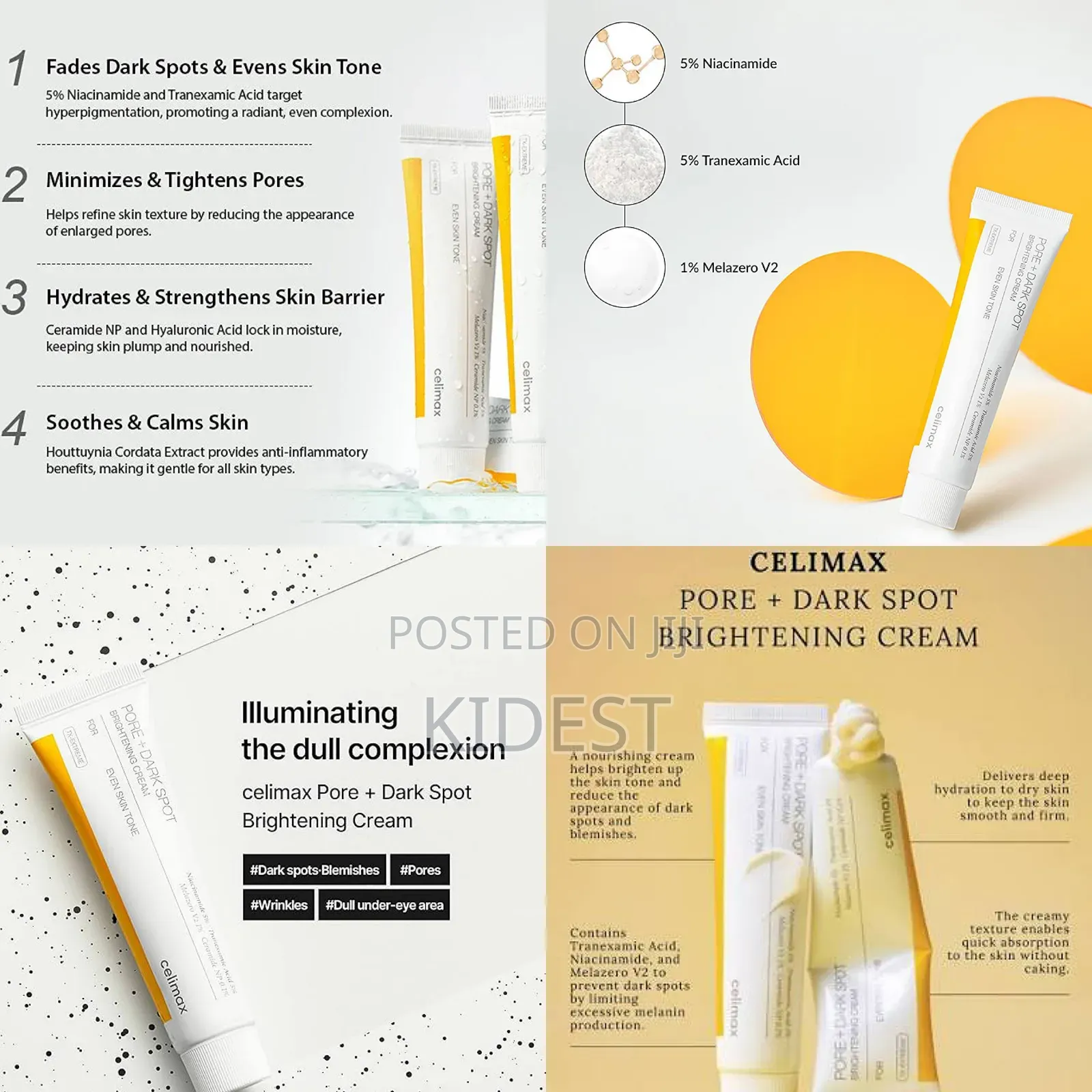 Celimax Pore + Dark Spot Brightening Cream