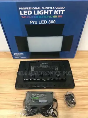 Original Led 800 Professional Photo and Video Led Light Kit