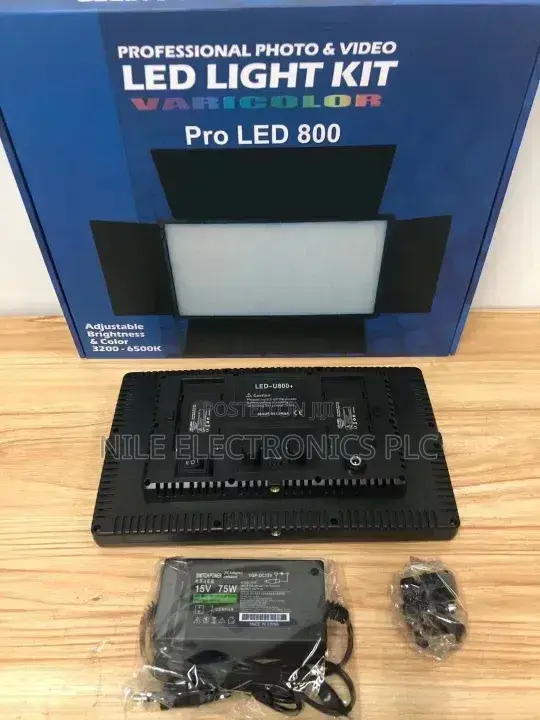 Original Led 800 Professional Photo and Video Led Light Kit