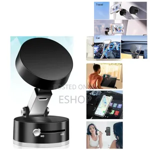 Crystal Clear Vacuum Pad Phone Holder – Leaves No Marks