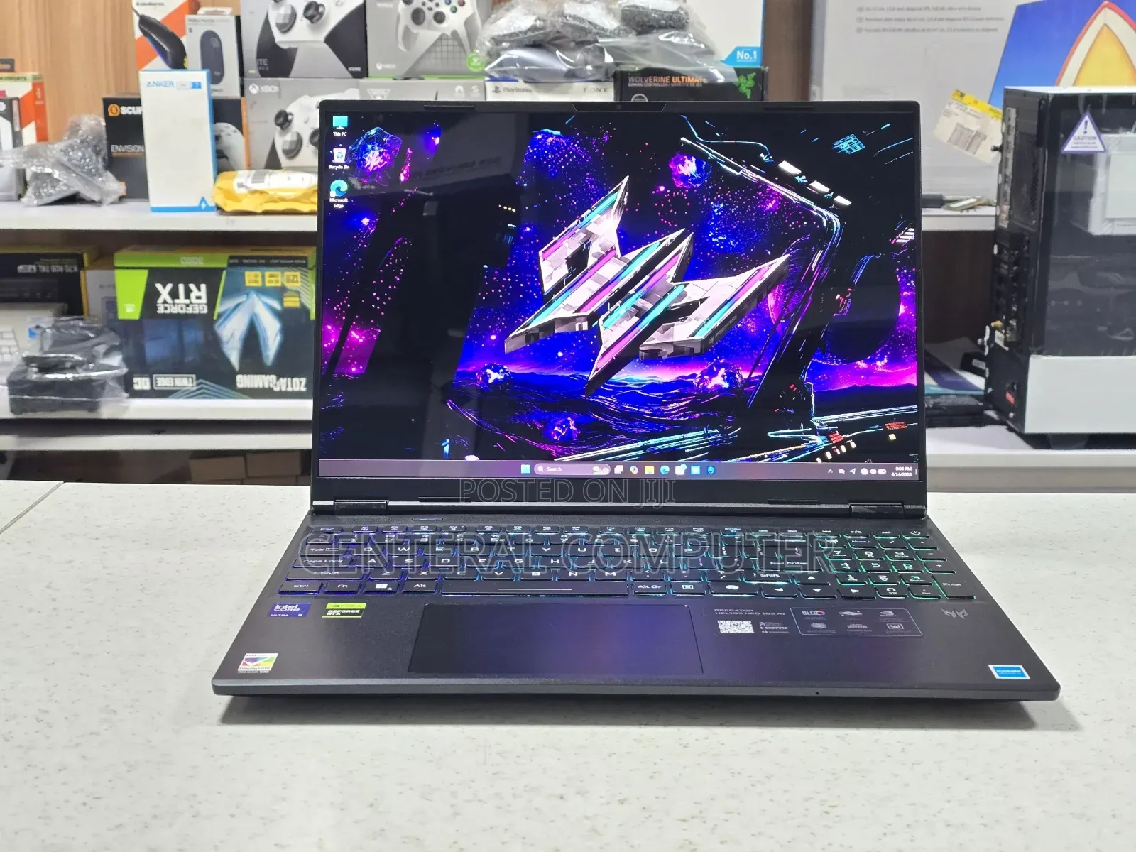 New Laptop Acer Predator Helios Neo 16 32GB Intel Core Ultra 9 SSD 1T