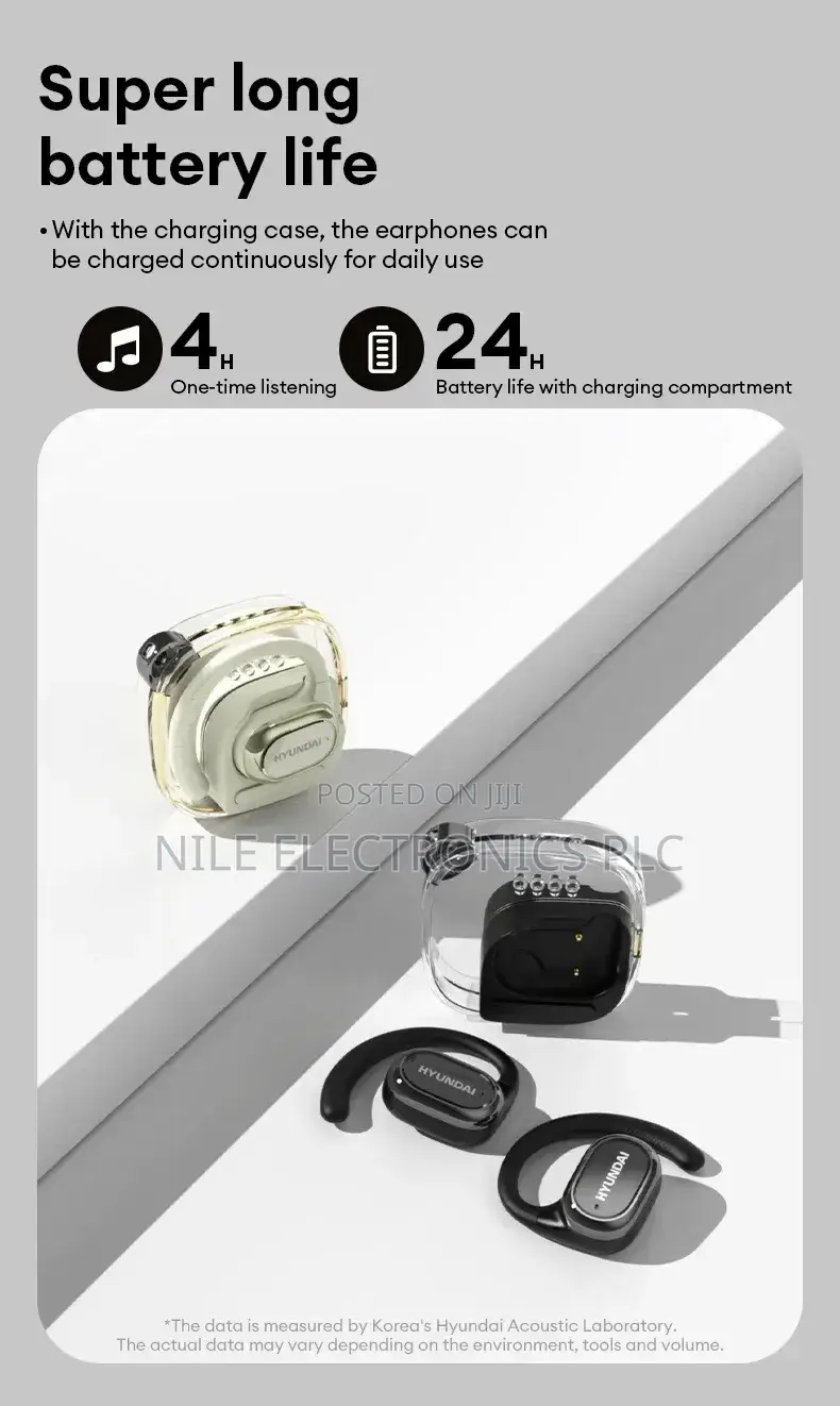 Original Hyundai Hy-Y26 True Wireless Earphones Your Perfect Audio