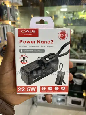Oale Ipower Nano2 5000mah Ultra-Compact Power Bank – 22.5w Super Fast