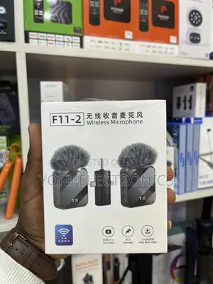 F11-2 Dual Wireless Lavalier Microphone System –