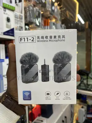 F11-2 Dual Wireless Lavalier Microphone System –