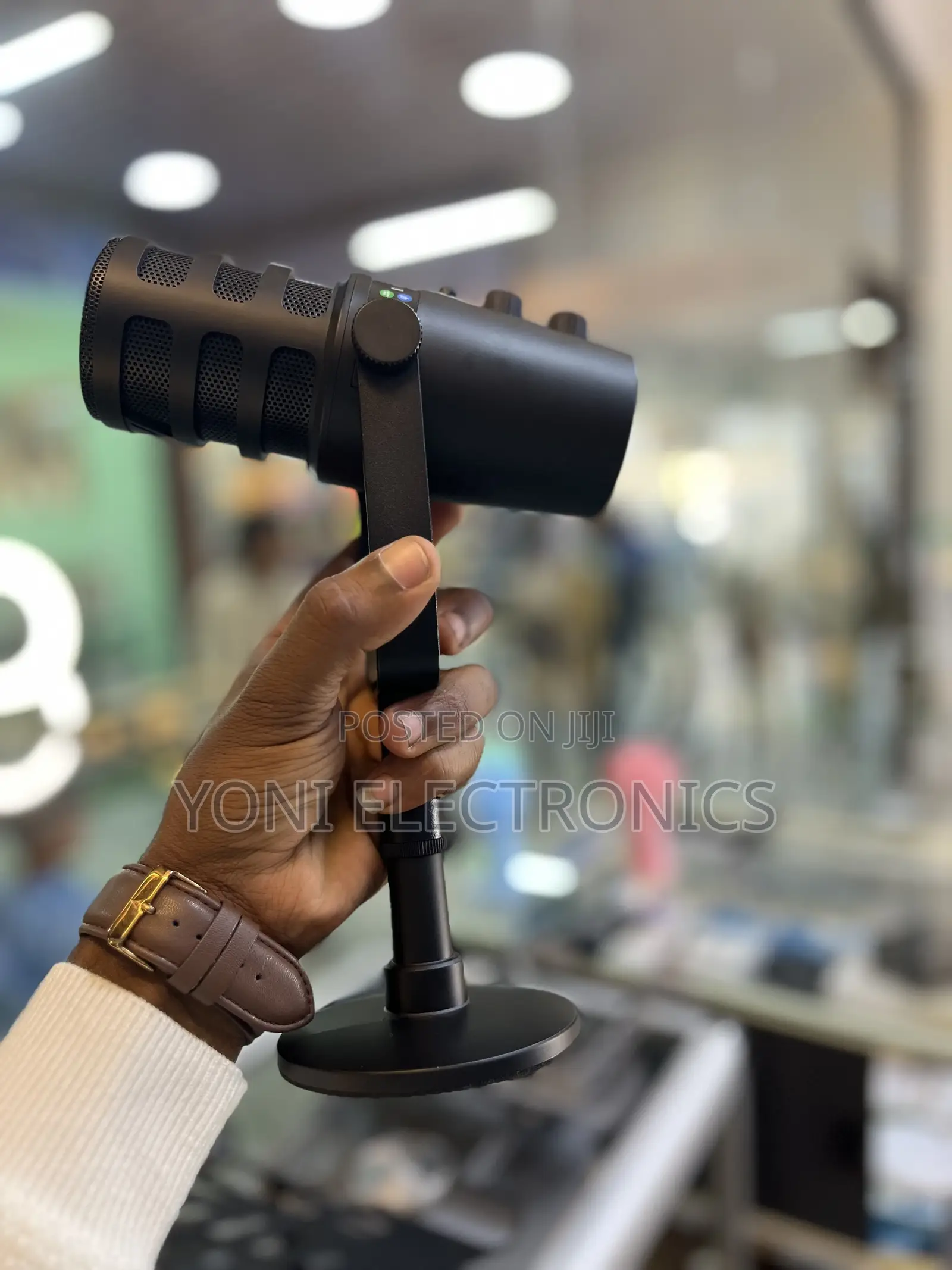 Jmary Professional Desktop Studio Microphone – Usb Condenser Mic
