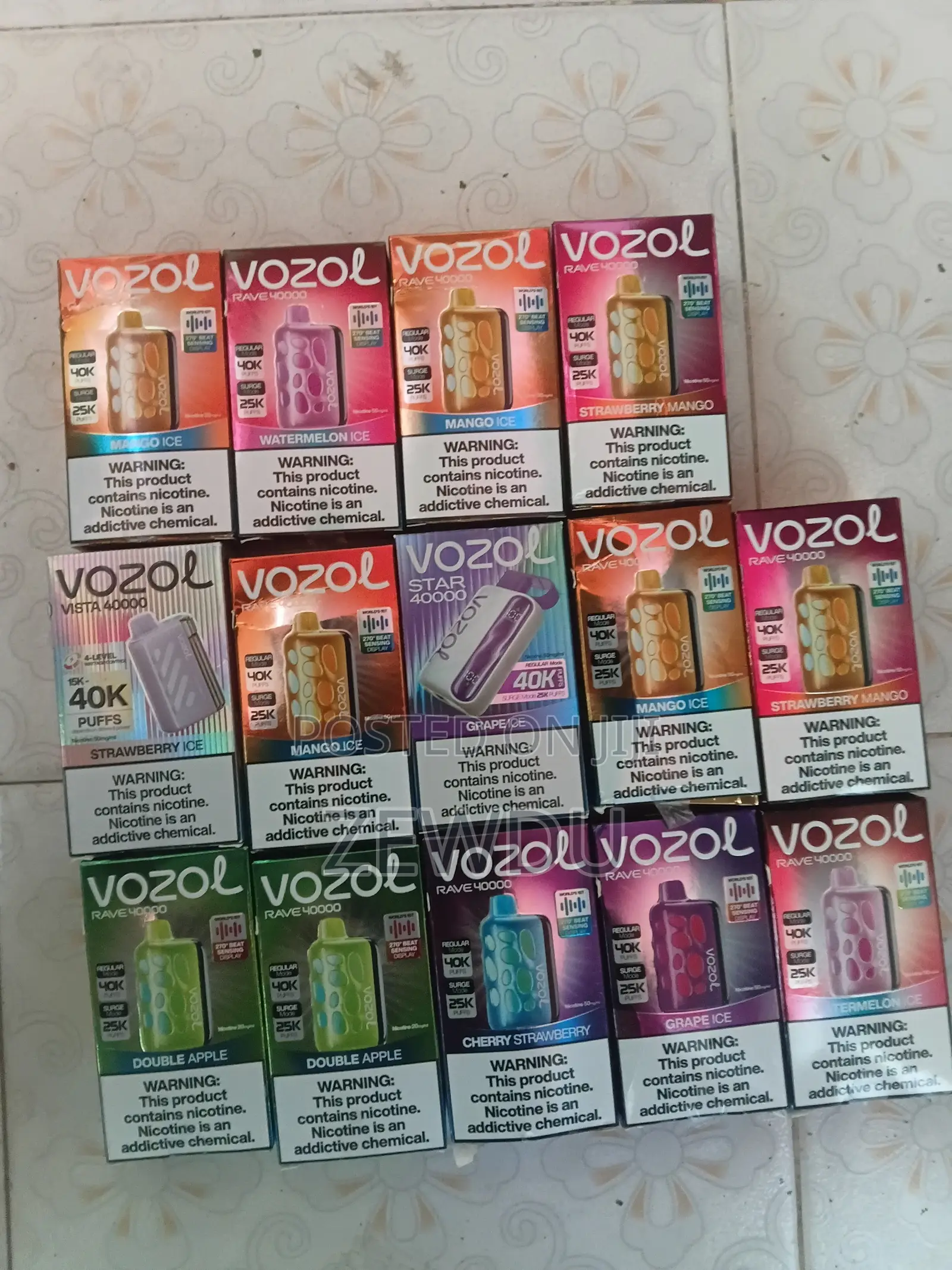 Vozol Vapes Puffs