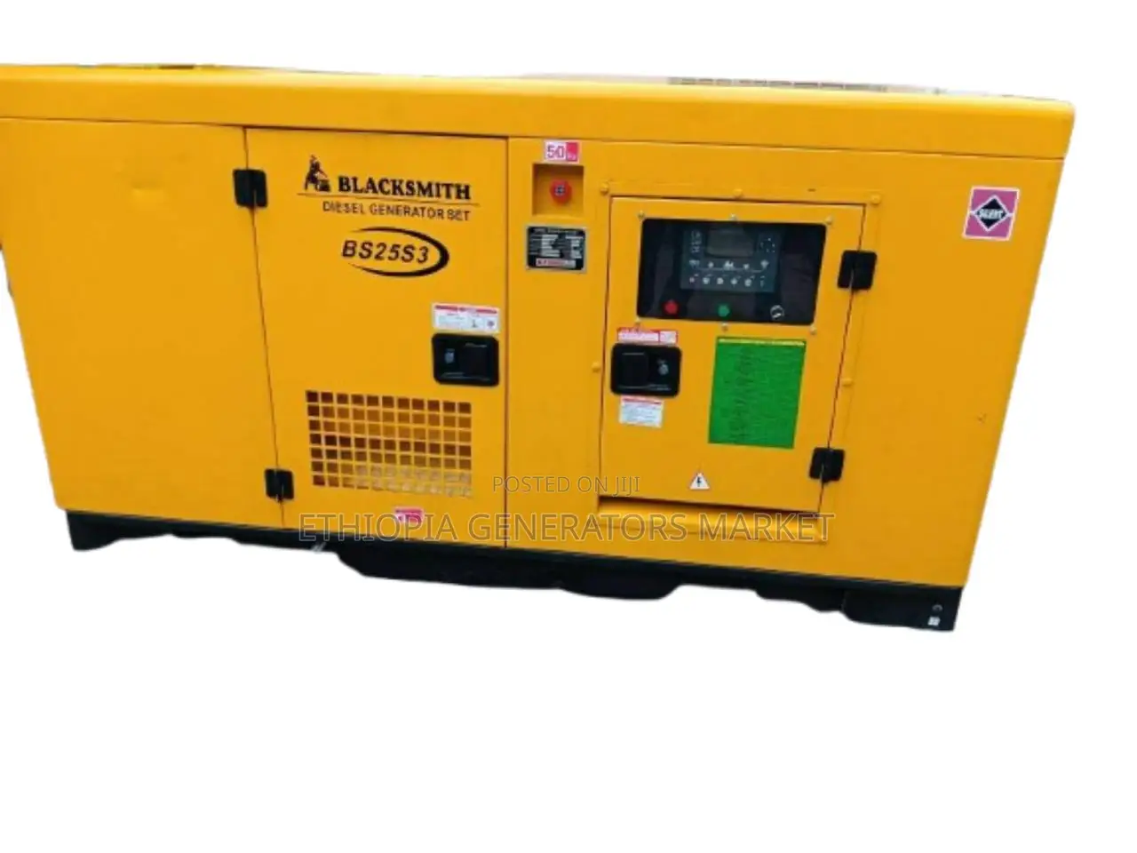 Blacksmith Bs20s3 20kva Diesel Generator| 16kw Backup | ጀነሬተር Ethiopia