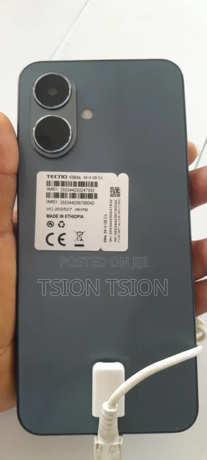 New Tecno Pop 10 64 GB Black