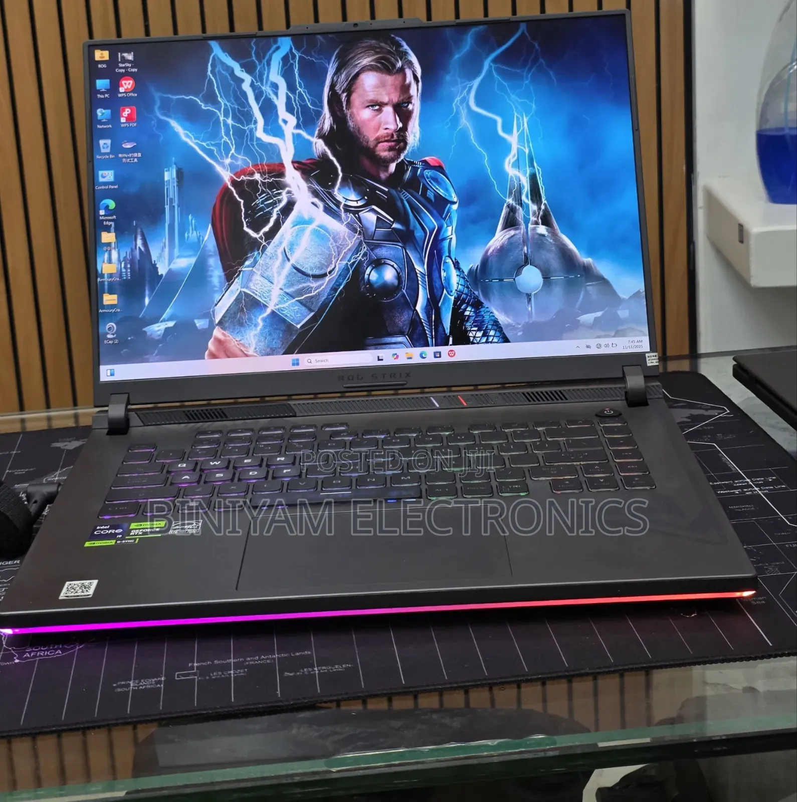 New Laptop Asus ROG Strix G16 G614 16GB Intel Core i9 SSD 1T
