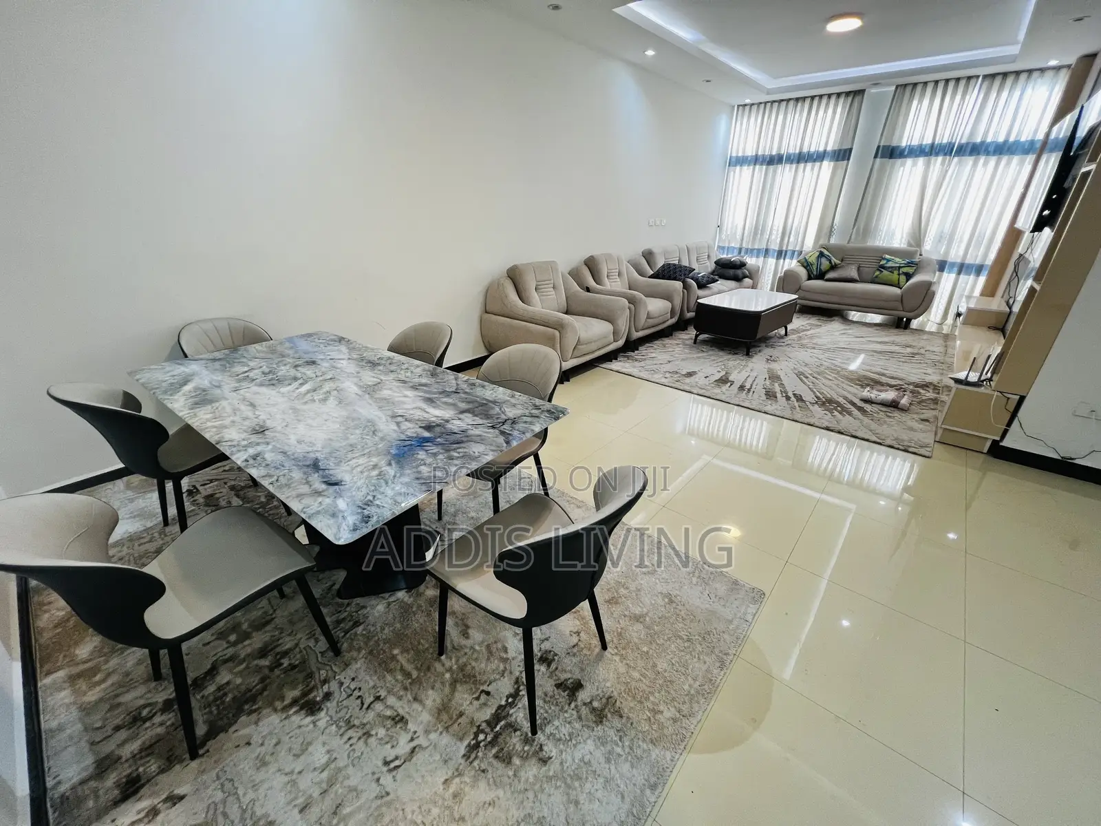 Furnished 2bdrm Apartment in Bole for rent