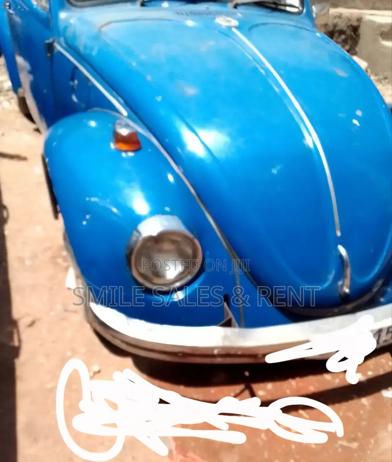 Volkswagen Fusca 1970 Blue