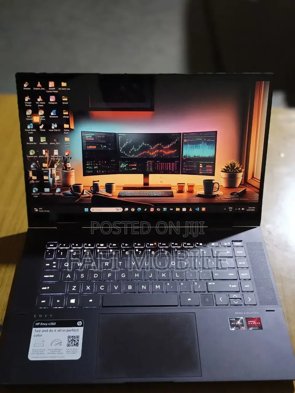 Laptop HP Envy X360 8GB AMD Ryzen 5 SSD 1T