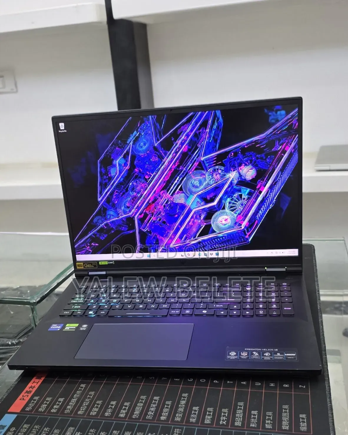 New Laptop Acer Predator Helios Neo 16 32GB Intel Core i9 SSD 1T