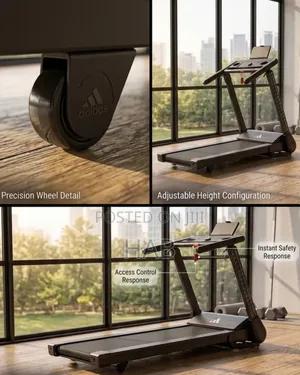 Treadmill Adidas T1 አስተማማኝ ብራን ቦታ ማይዝ ዘመናዊ