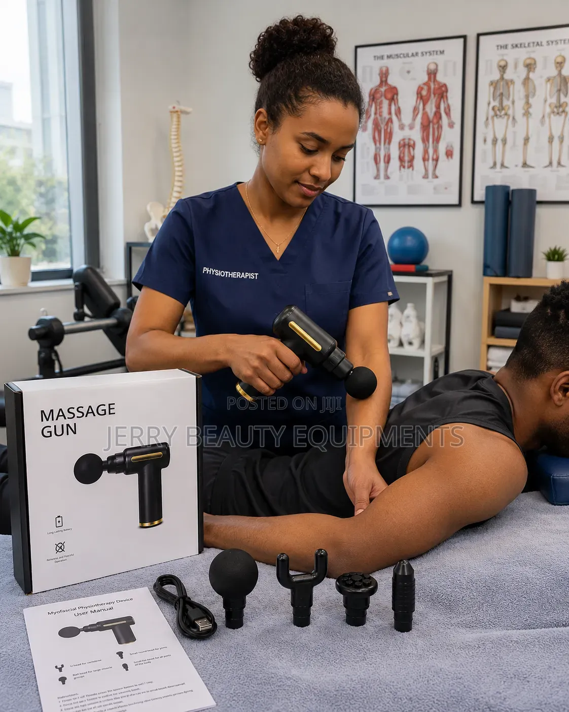 4 in 1 Fascial Massage Gun