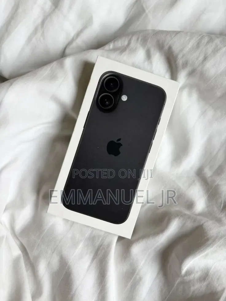 New Apple iPhone 16 128 GB Black