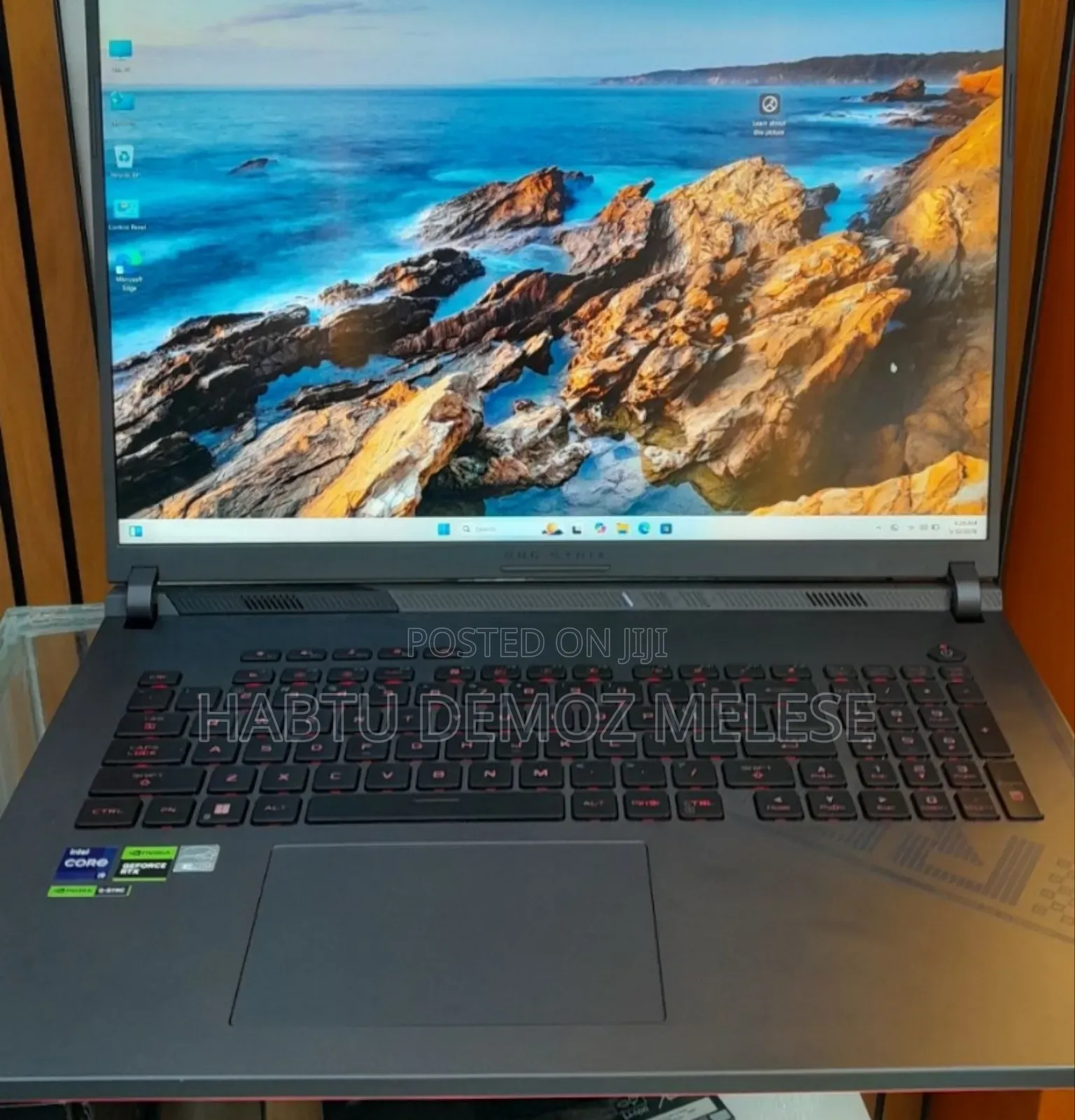New Laptop Asus ROG Strix G15 16GB Intel Core i9 SSD 1T
