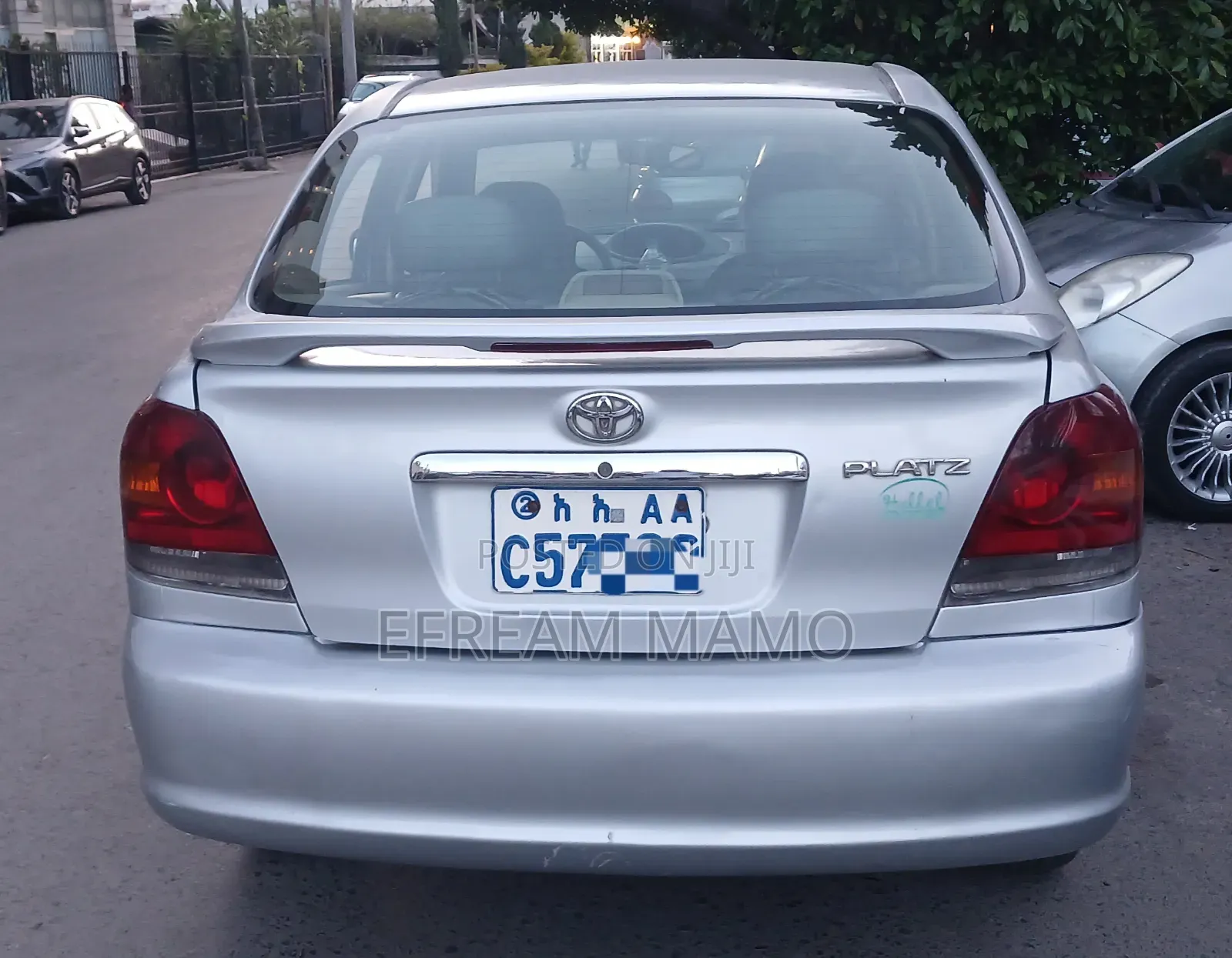 Toyota Platz 2004 Silver