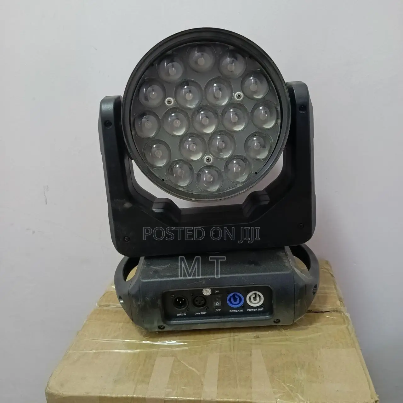 Professional 19-Led Moving Head Beam/Wash Stage Light (4 Units Avail.)