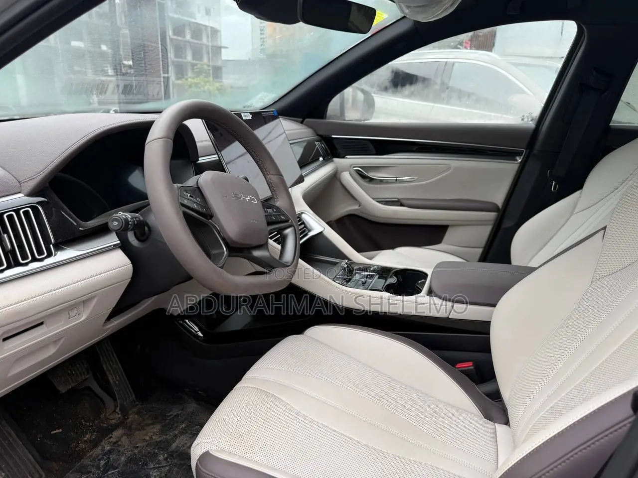 New BYD Song Plus 2025 White