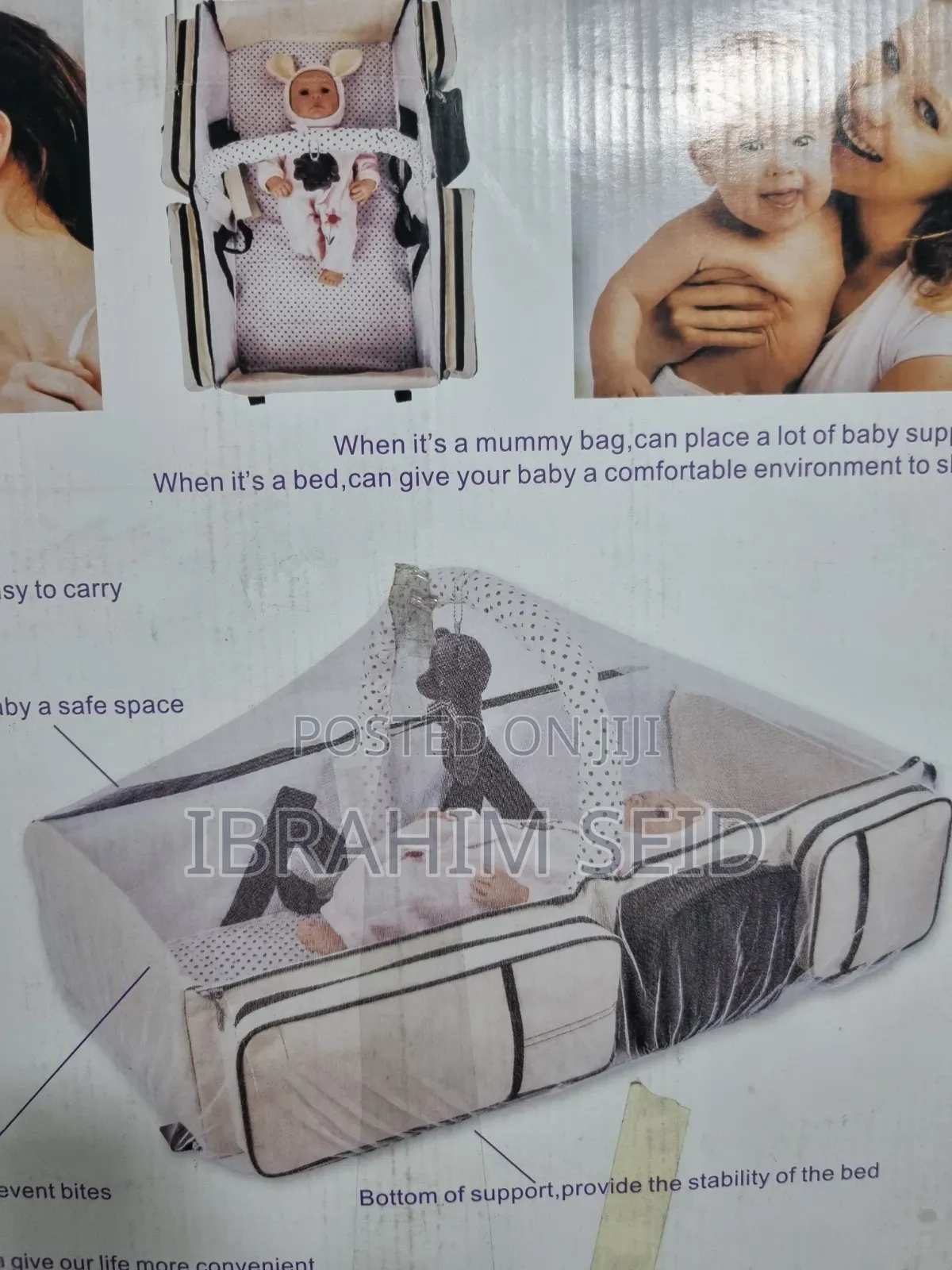 Multi-functional Portable Baby Bed Mummy Bag