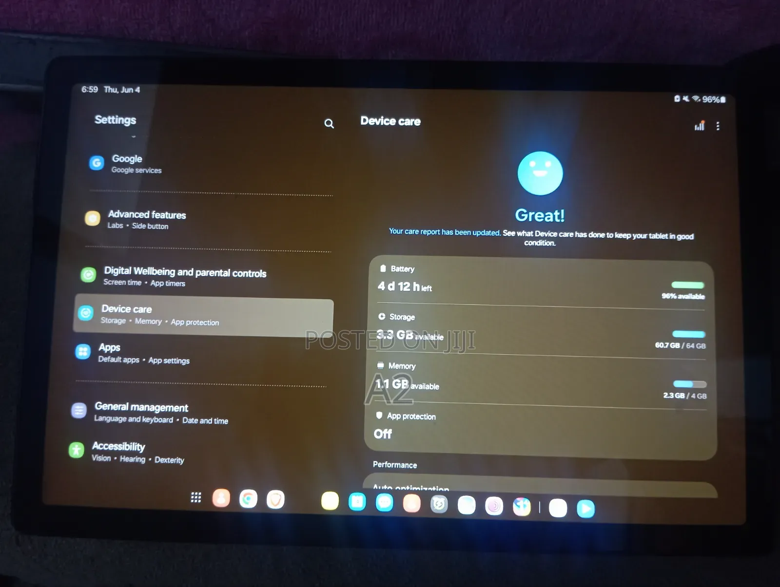Samsung Galaxy Tab A8 10.5 (2021) 64 GB Gray