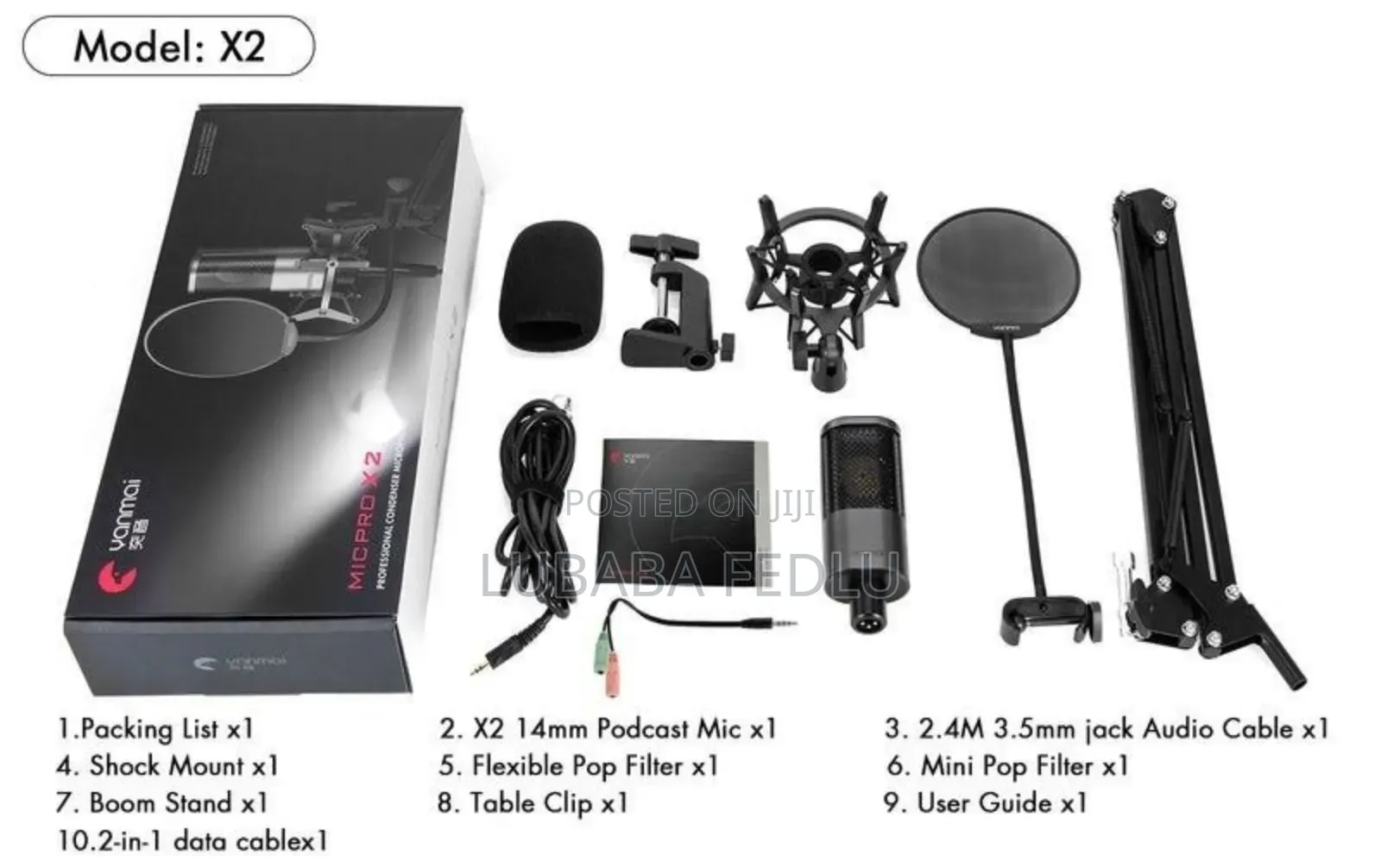 Yanmai Micpro X2 Professional Condenser Microphone