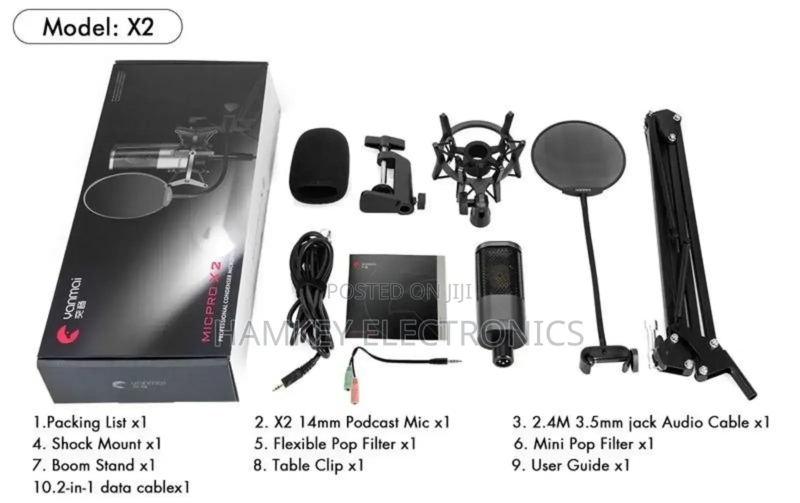 Yanmai Micpro X2 Professional Condenser Microphone