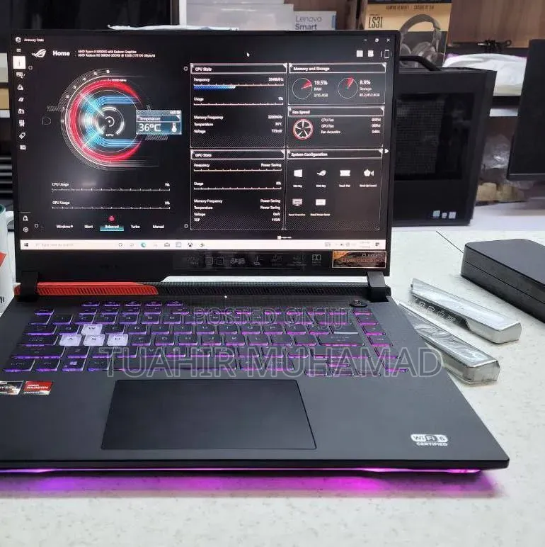 New Laptop Asus ROG Strix G15 16GB AMD Ryzen 9 SSD 512GB