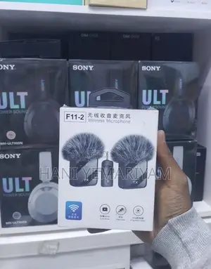 F11-2 Wireless Mic for Phone and Camera