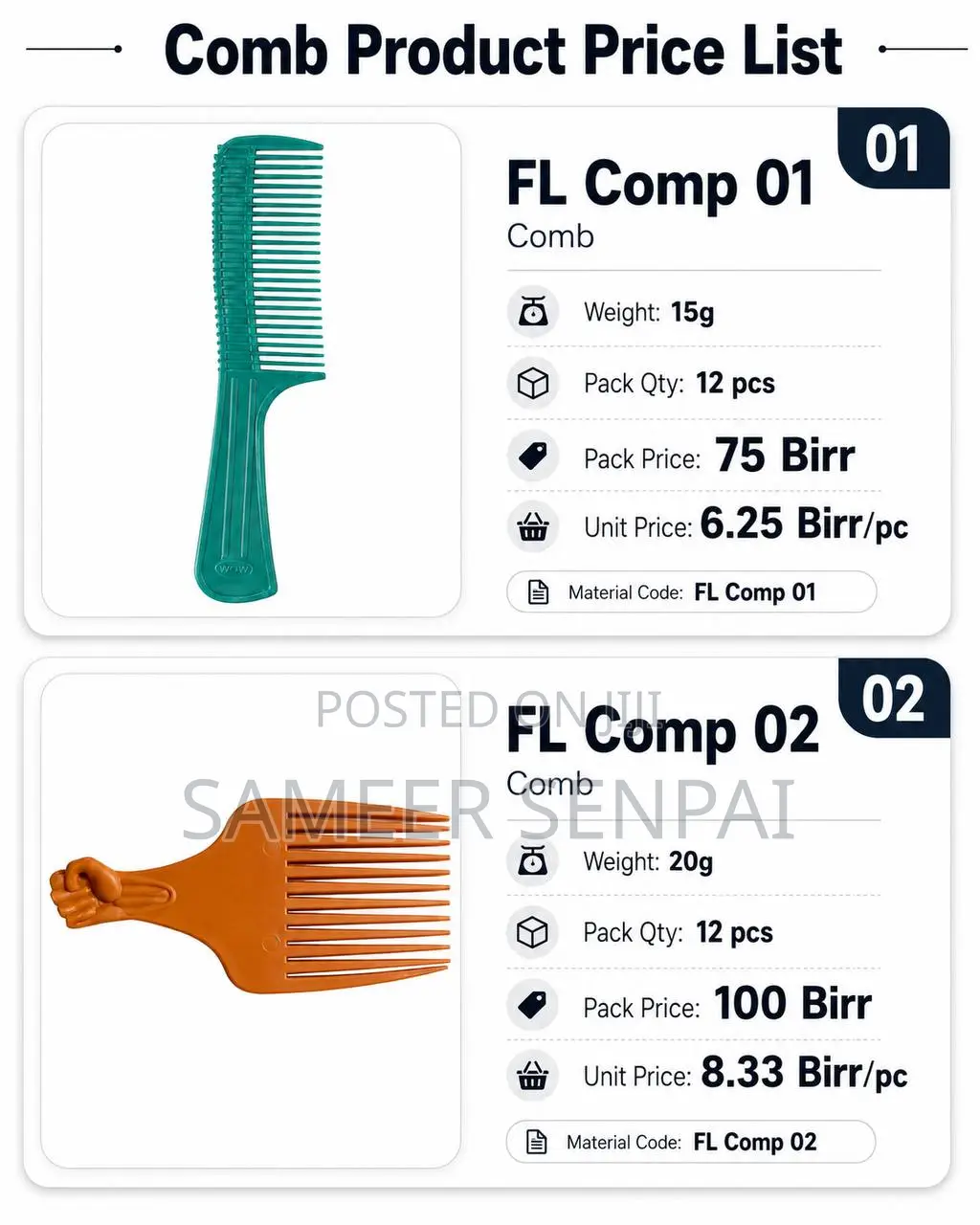 Comb Wholesale