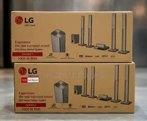 Lg Home Theater System – 5.1 Channel Surround Sound 1000w RMS DVD