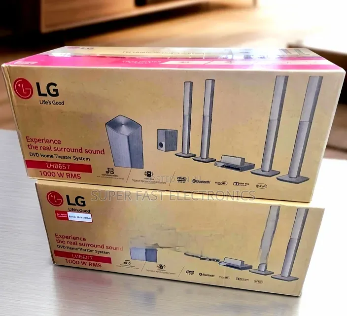 Lg Home Theater System – 5.1 Channel Surround Sound 1000w RMS DVD