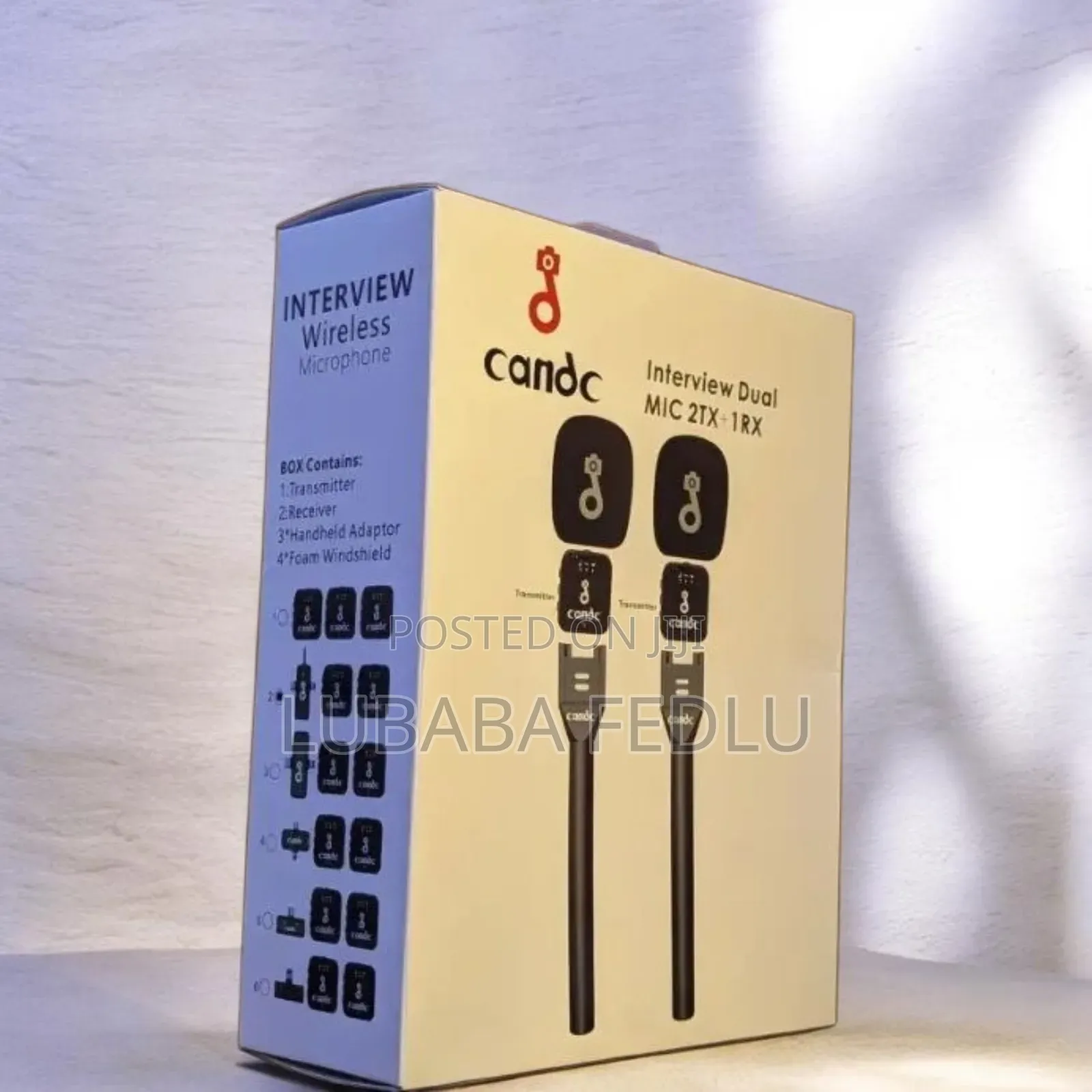 Candc Dc-A5 Dual Wireless Microphone System