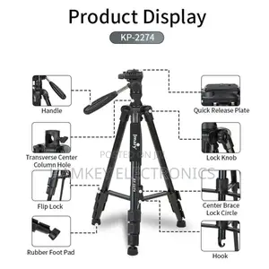 Jmary Kp-2274 Professional Camera Tripod
