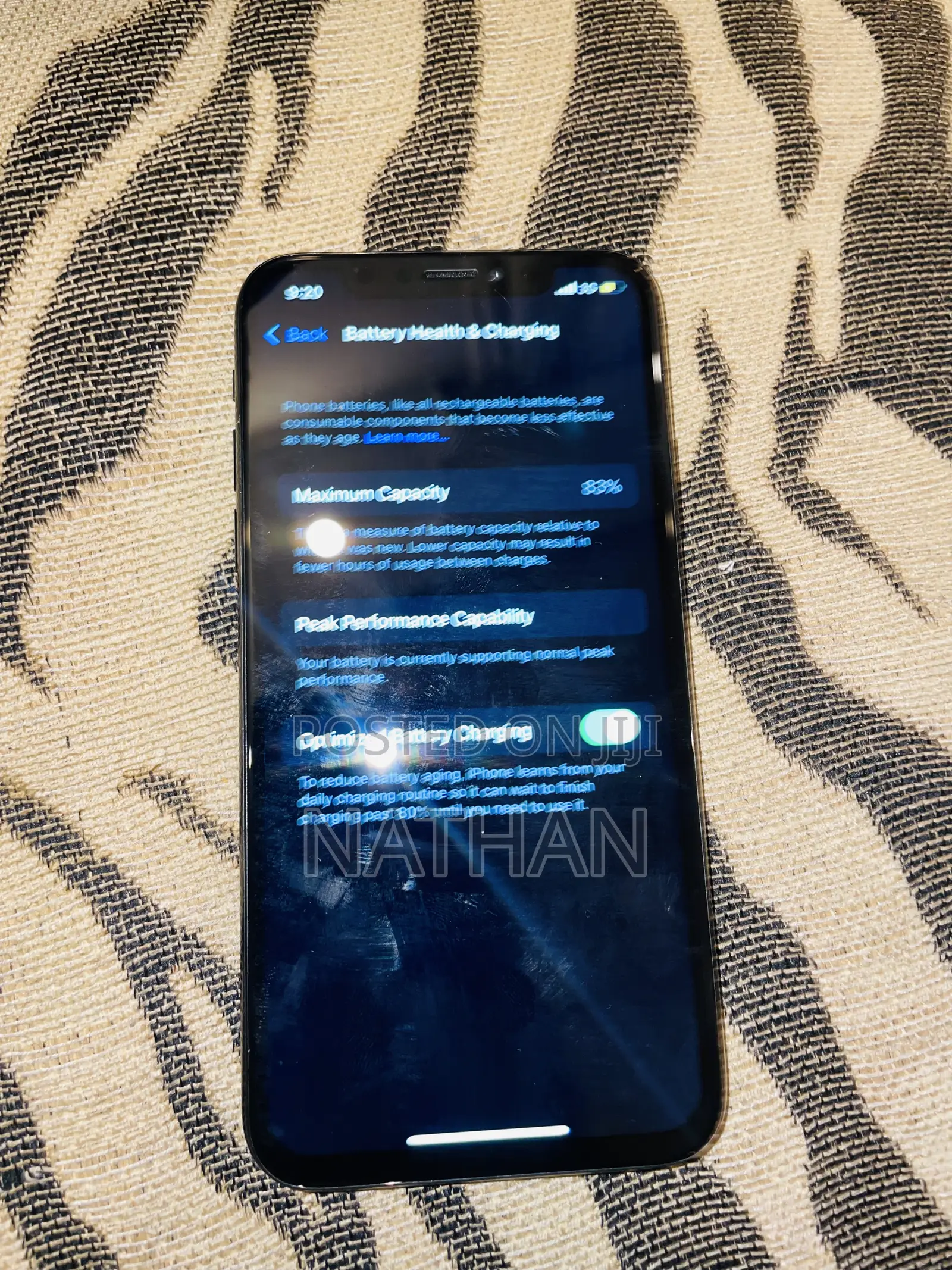 Apple iPhone X 64 GB Black