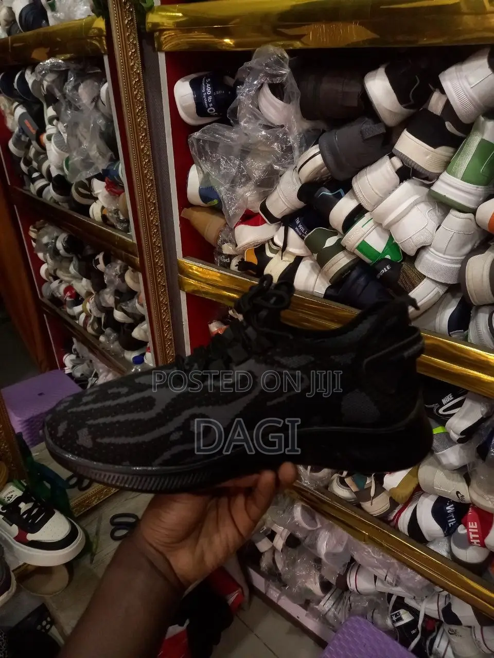 Grey Camouflage Sneakers for Man's