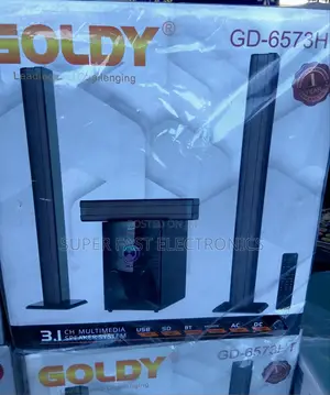Goldy Channel Multimedia Speaker Gd-6573h 3.1
