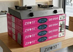 Zhoyi Gas Stove Double Burner Portable High-Efficiency Cooktop