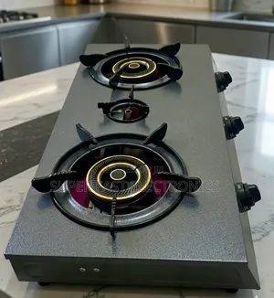 Zhoyi Gas Stove Double Burner Portable High-Efficiency Cooktop