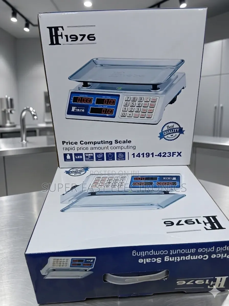 F1976 Digital Mizan Rapid Commercial Weighing Scale Computing Scale